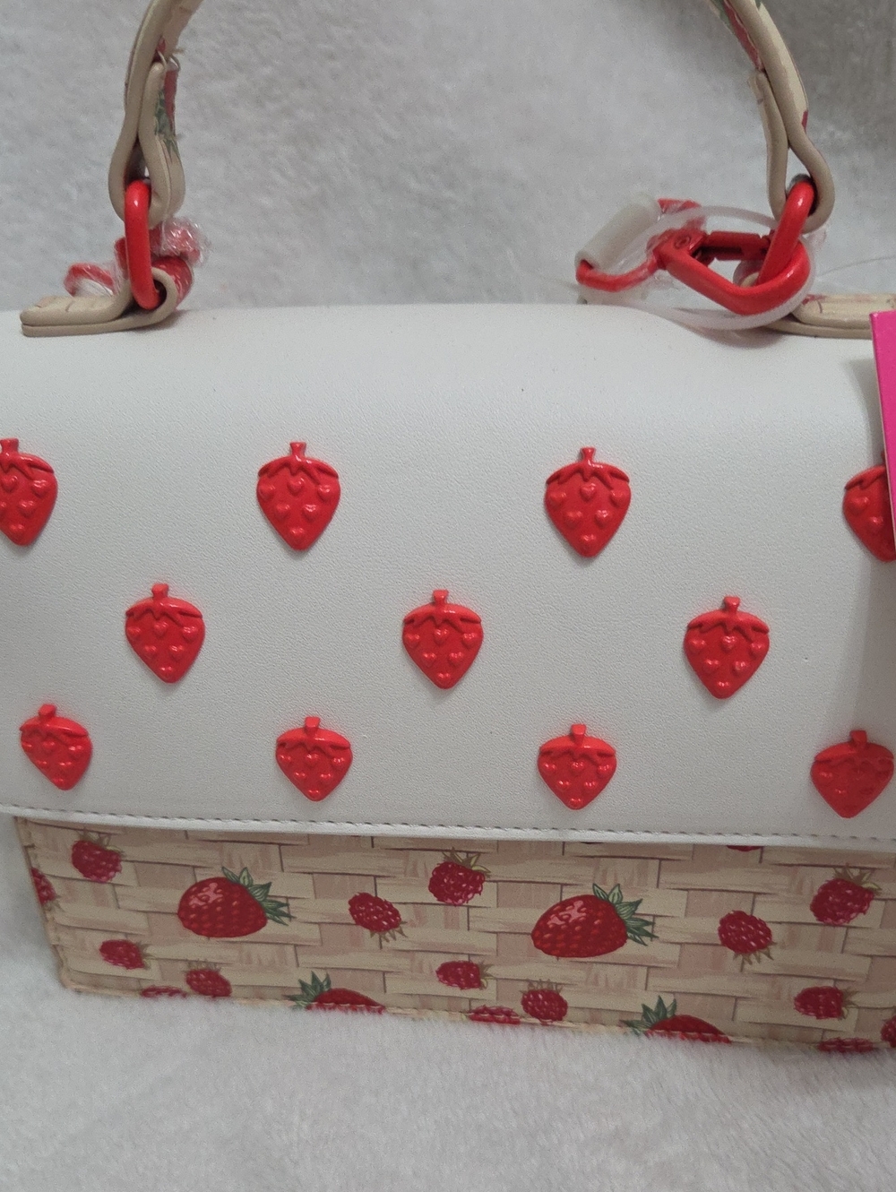Betsey Johnson Strawberry Crossbody Bag - Picture 2 of 8